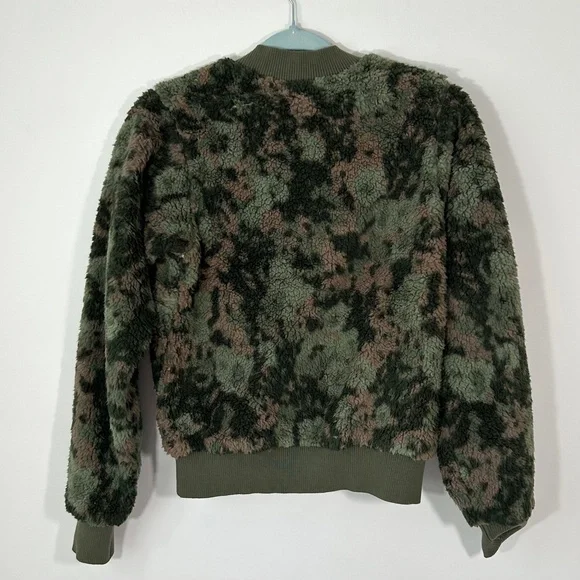 Prana Green and Brown Bomber Jacket - Picture 4 of 8